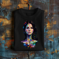 'Born To Die In Color' Short Sleeve Graphic Tee