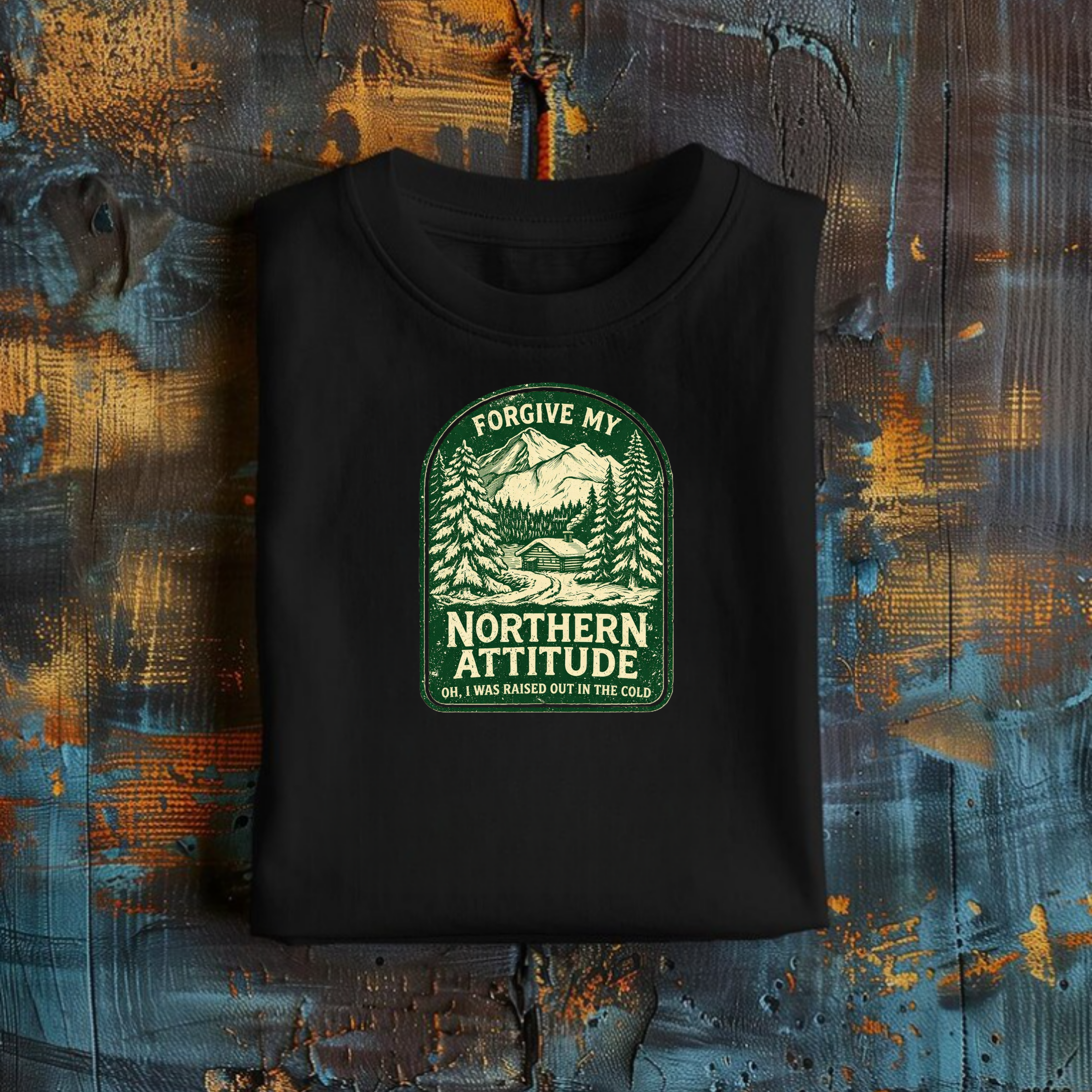'Northern Attitude' Short Sleeve Graphic Tee