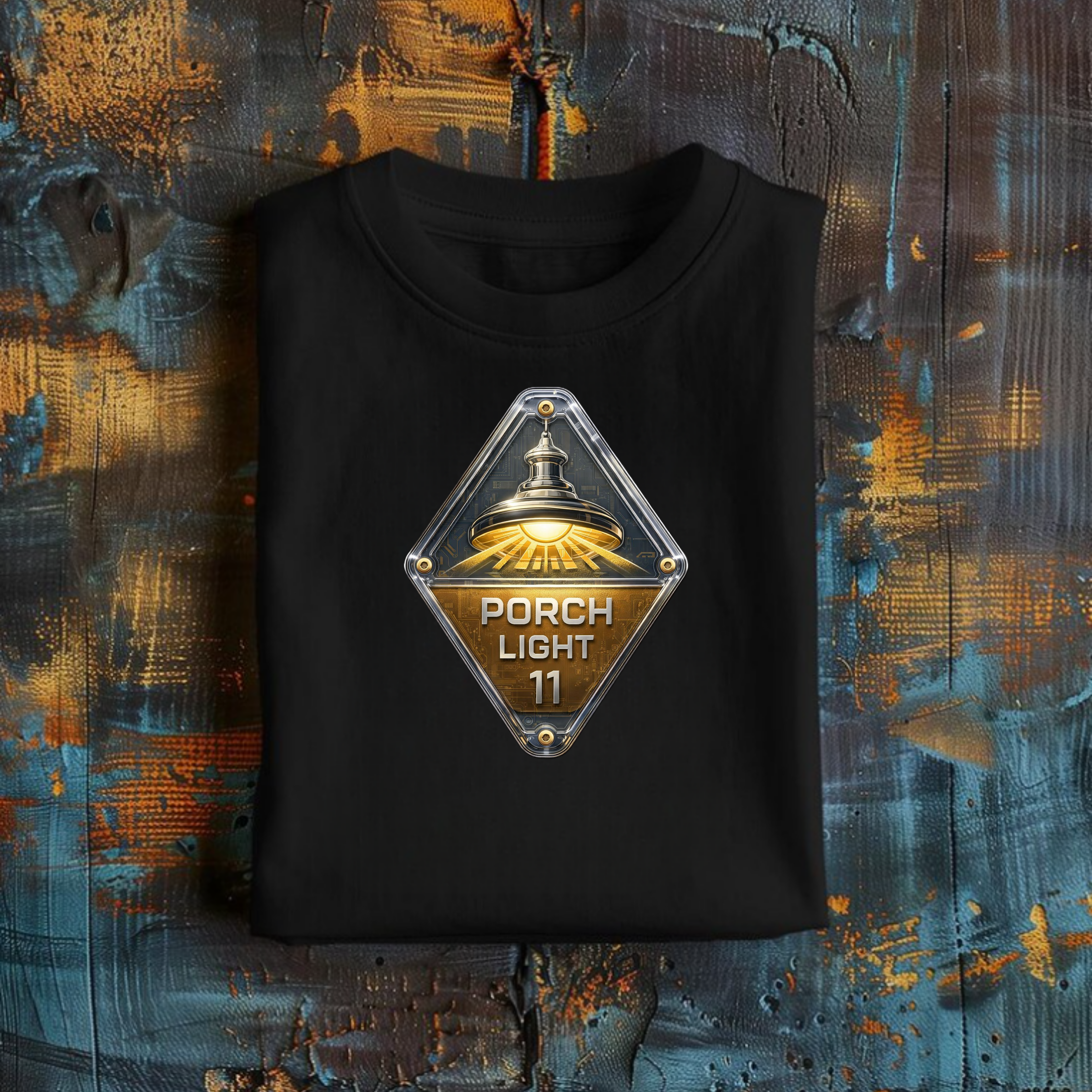 'Porch Light' Short Sleeve Graphic Tee