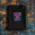 'Retro Call Me Never' Short Sleeve Graphic Tee