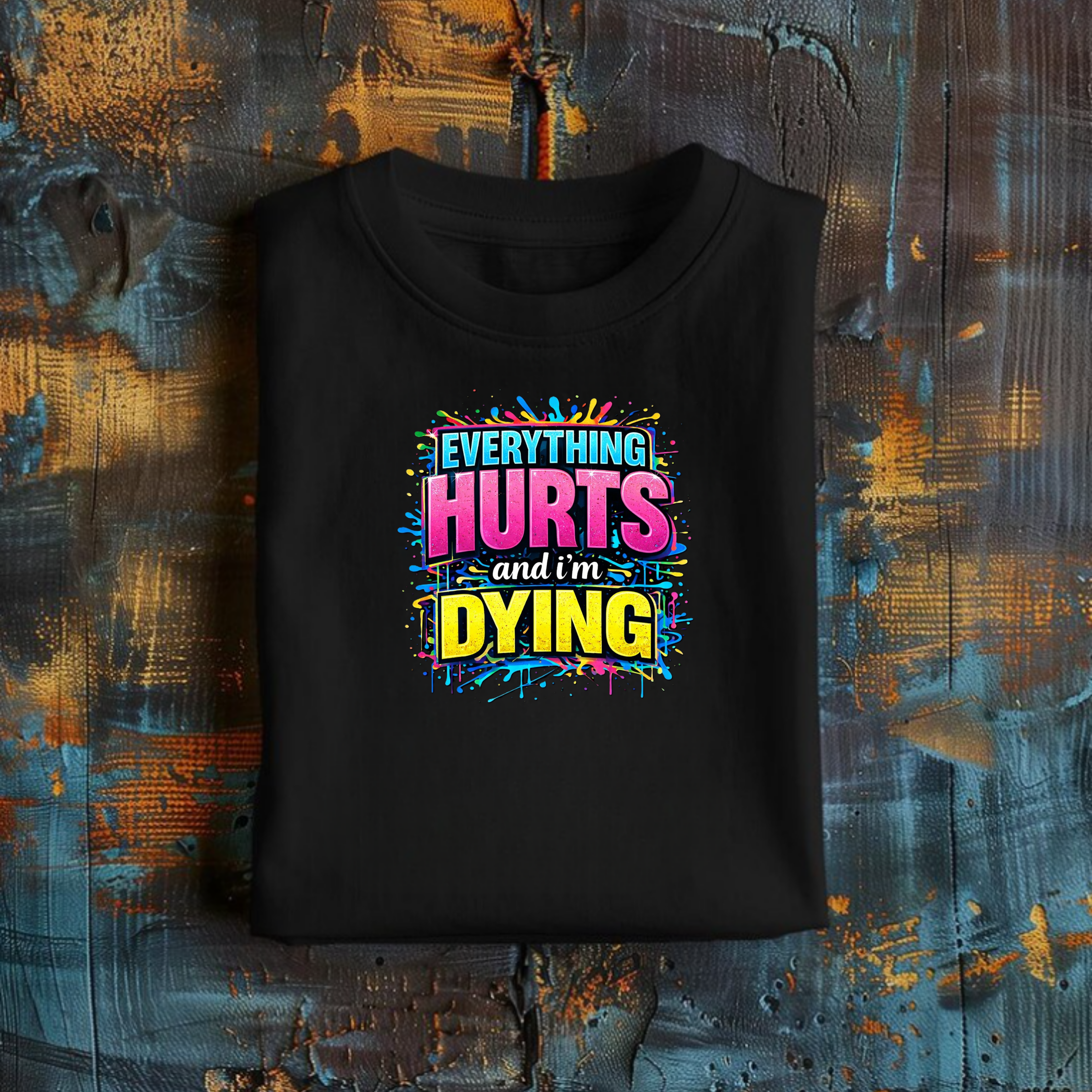 'Dramatic Pain Gremlin' Short Sleeve Graphic Tee