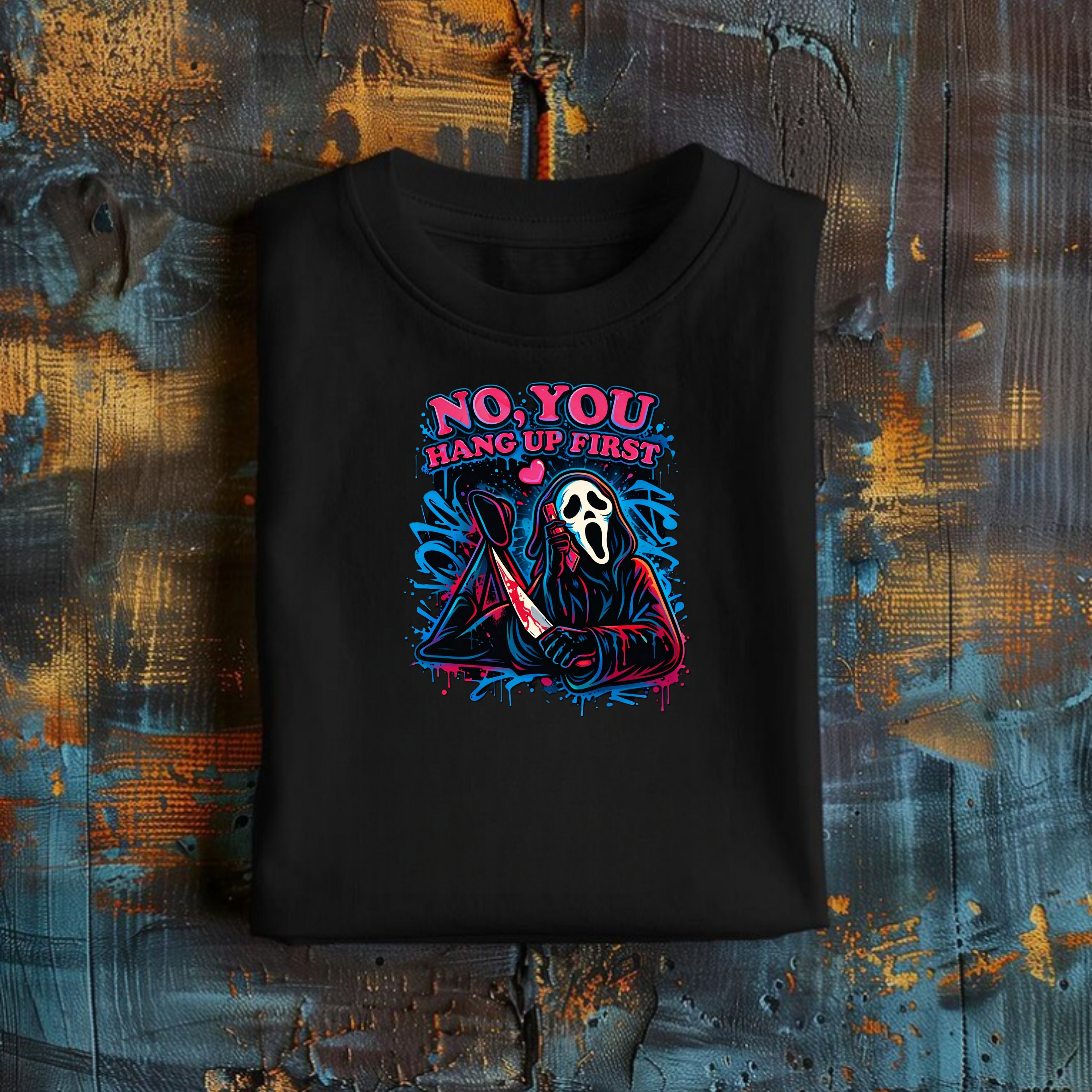 'Ghostface Situationship' Short Sleeve Graphic Tee