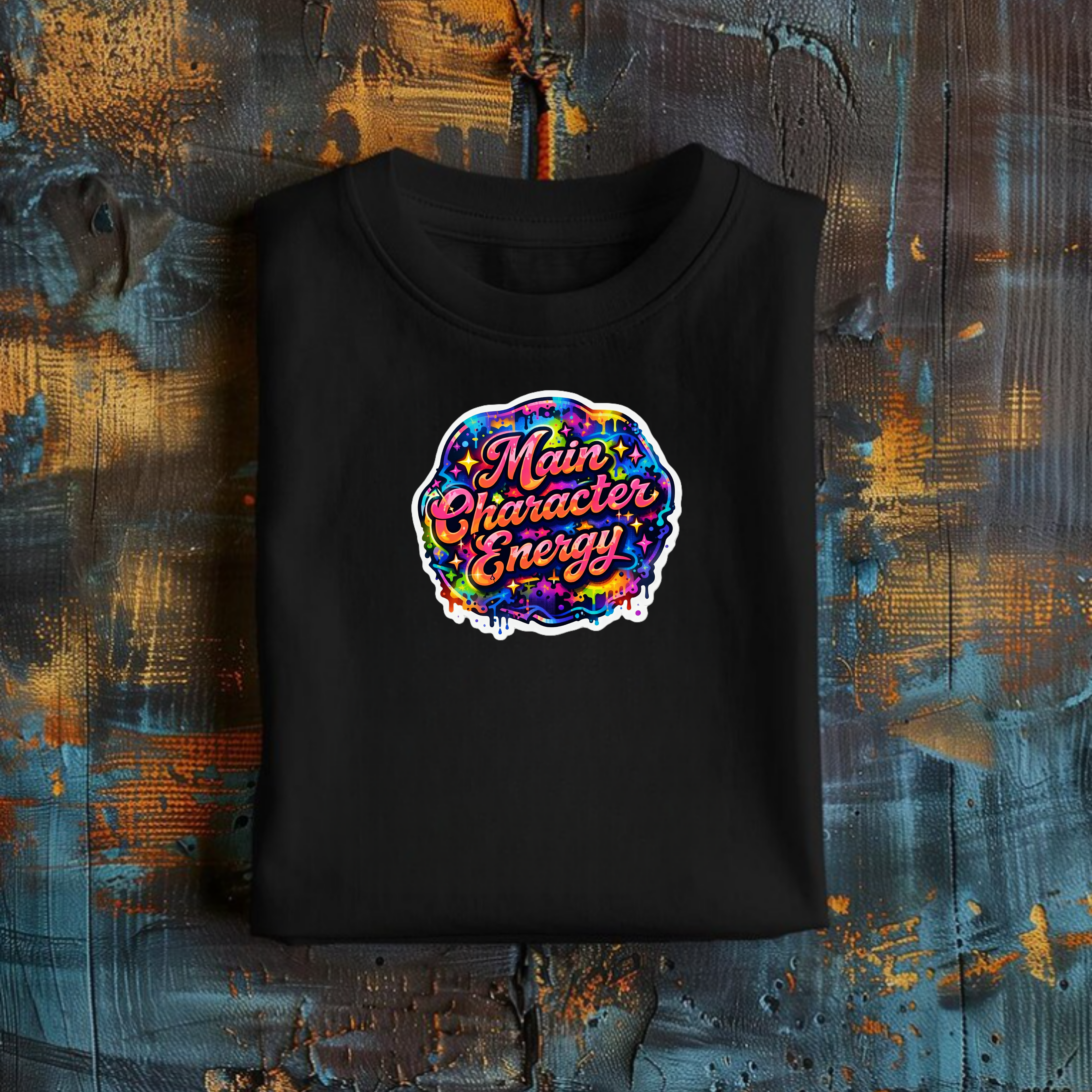 'Main Character Energy' Short Sleeve Graphic Tee