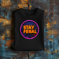 'Stay Feral' Short Sleeve Graphic Tee