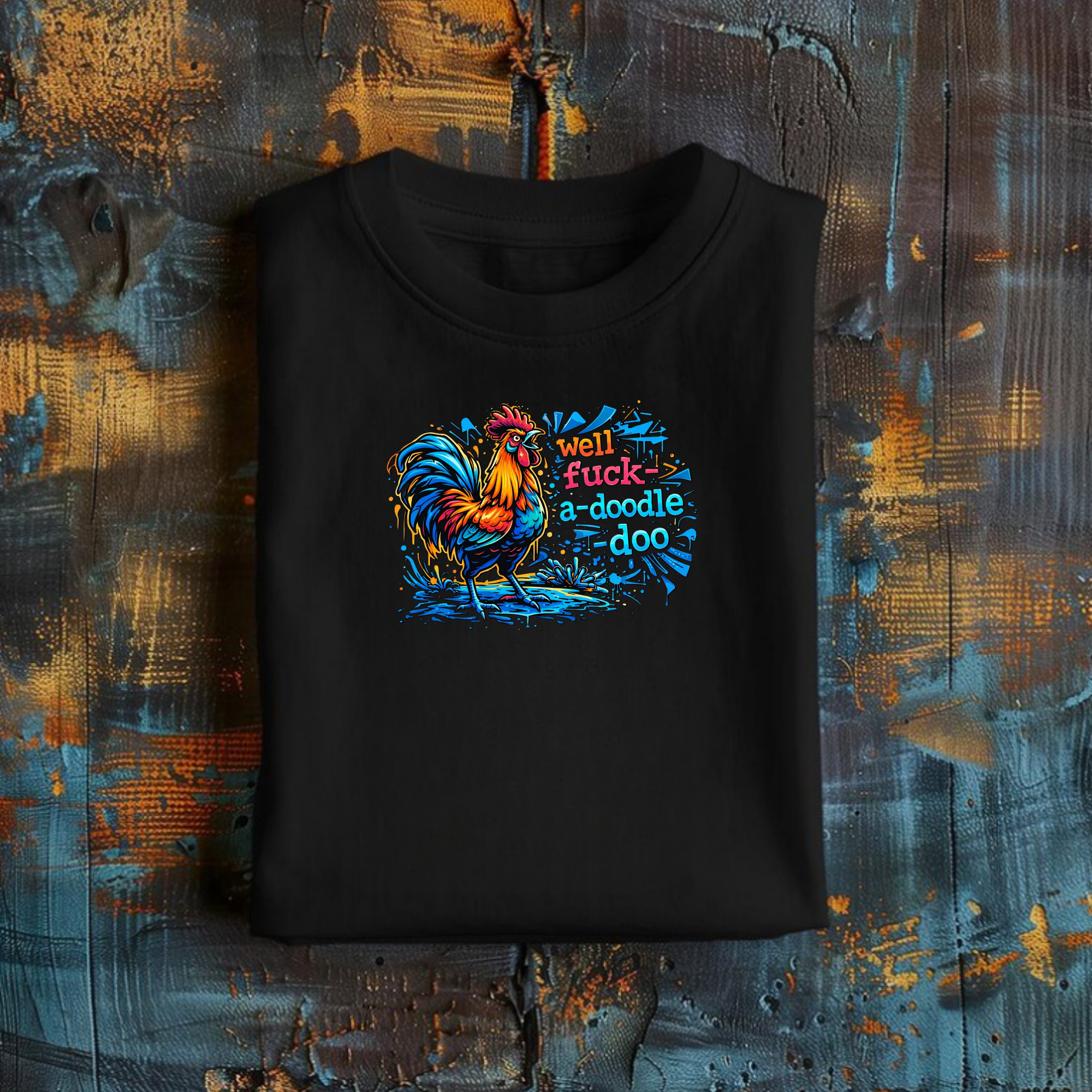 'Well Fuck-A-Doodle-Doo' Short Sleeve Graphic Tee
